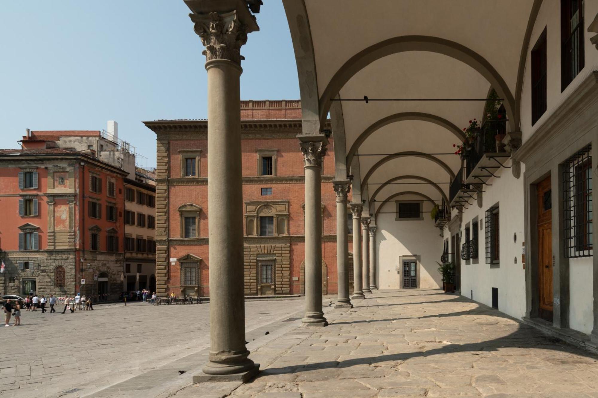 Loggiato Dei Serviti Florença Exterior foto